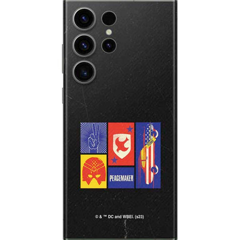 DC Comics Peacemaker Collage Galaxy S23 Ultra Skin