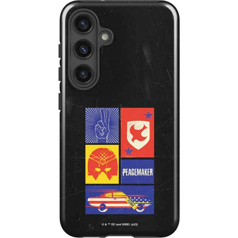 DC Comics Peacemaker Collage Galaxy S25 Impact Case