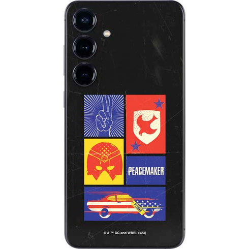 DC Comics Peacemaker Collage Galaxy S24 Plus Skin