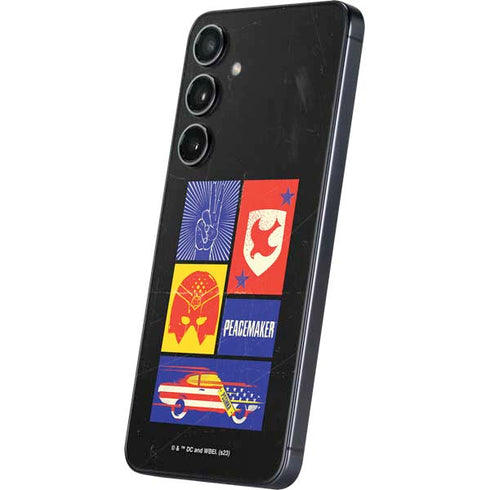 DC Comics Peacemaker Collage Galaxy S25 Plus Skin
