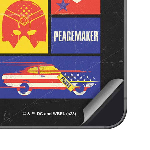 DC Comics Peacemaker Collage Galaxy S25 Skin