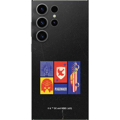 DC Comics Peacemaker Collage Galaxy S24 Ultra Skin