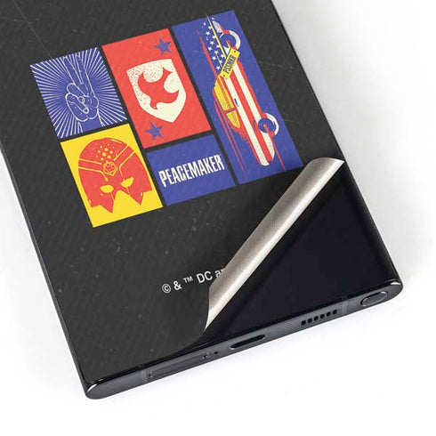 DC Comics Peacemaker Collage Galaxy S24 Ultra Skin