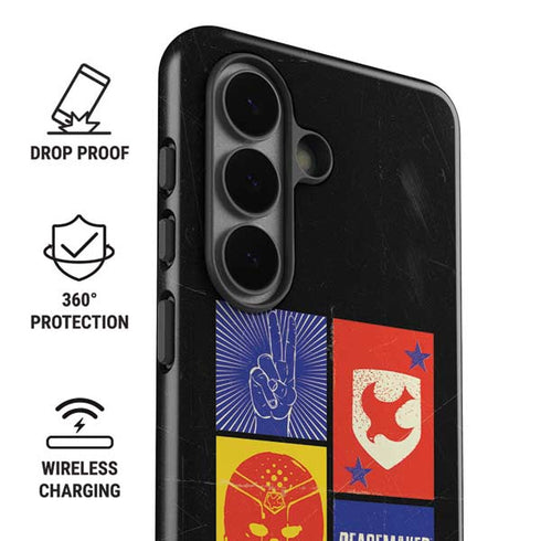 DC Comics Peacemaker Collage Galaxy S26 Impact Case