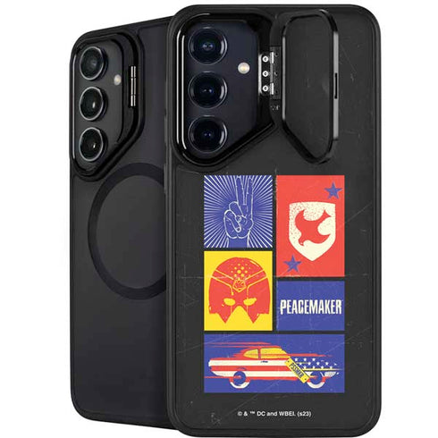 DC Comics Peacemaker Collage Galaxy S26 Kickstand Case