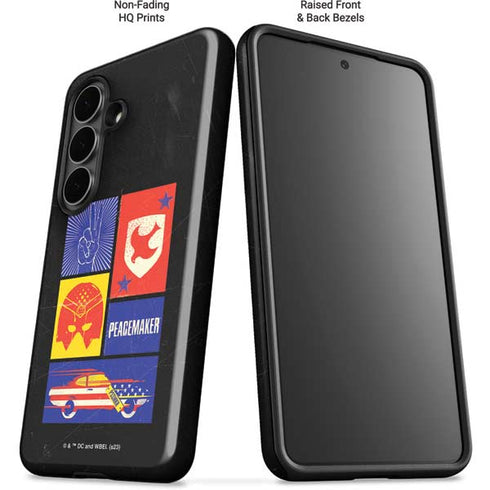 DC Comics Peacemaker Collage Galaxy S26 Plus Impact Case