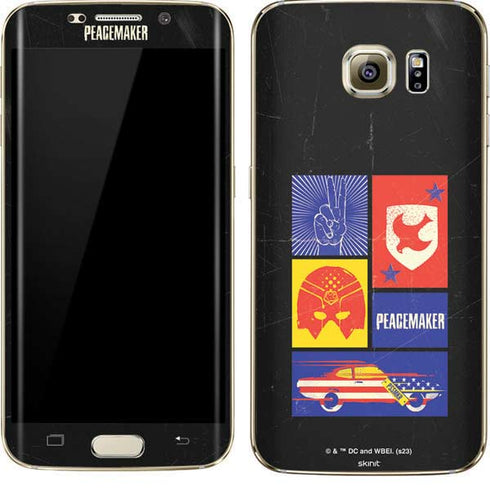 DC Comics Peacemaker Collage Galaxy S7 Edge Skin