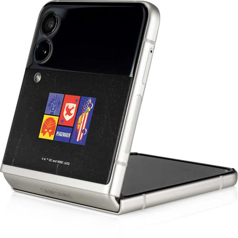 DC Comics Peacemaker Collage Galaxy Z Flip4 5G Skin