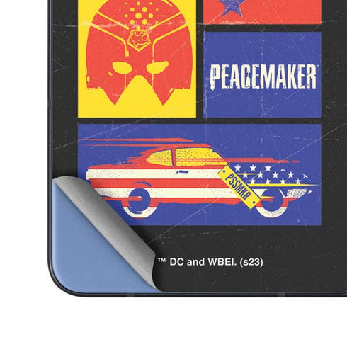 DC Comics Peacemaker Collage Galaxy Z Fold5 5G Skin