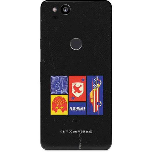 DC Comics Peacemaker Collage Google Pixel 2 Skin