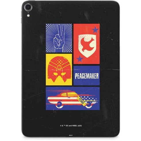 DC Comics Peacemaker Collage Apple iPad Pro Skin
