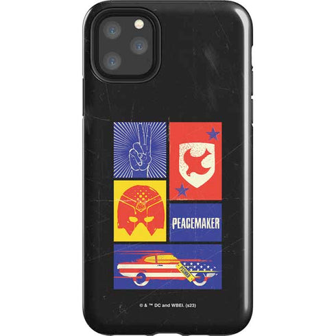 DC Comics Peacemaker Collage iPhone Cases
