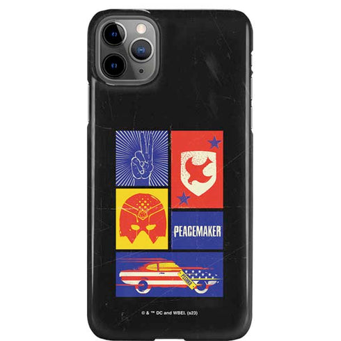 DC Comics Peacemaker Collage iPhone Cases