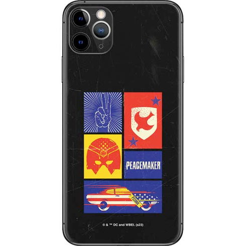 DC Comics Peacemaker Collage iPhone 11 Pro Max Skin