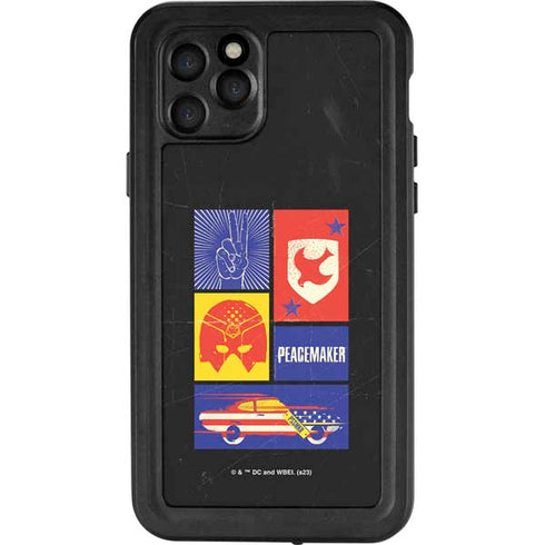 DC Comics Peacemaker Collage iPhone 11 Pro Waterproof Case