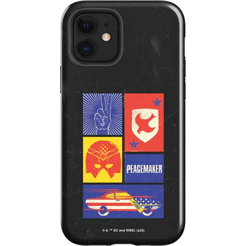 DC Comics Peacemaker Collage iPhone 12 Impact Case