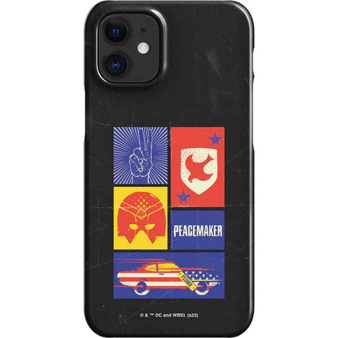 DC Comics Peacemaker Collage iPhone 12 Mini Lite Case