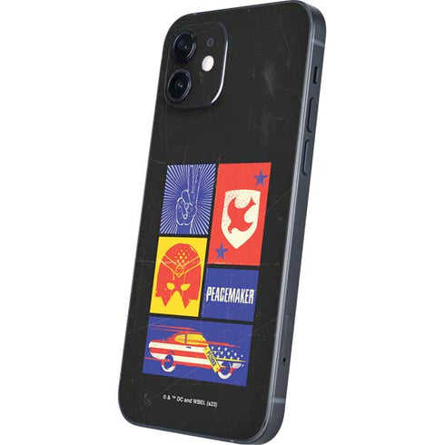 DC Comics Peacemaker Collage iPhone 12 Mini Skin