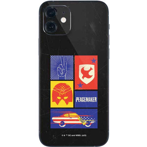 DC Comics Peacemaker Collage iPhone 12 Skin