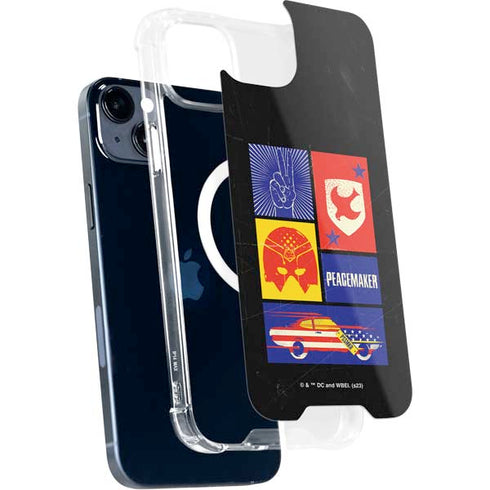 DC Comics Peacemaker Collage iPhone 13 MagSafe Case