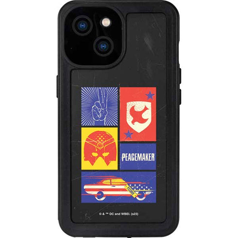 DC Comics Peacemaker Collage iPhone 13 Mini Waterproof Case