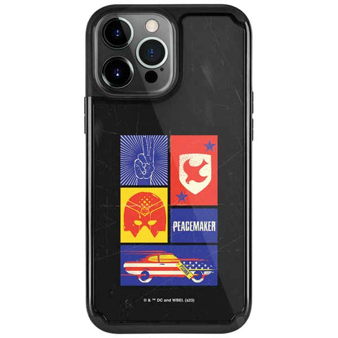 DC Comics Peacemaker Collage iPhone Cases