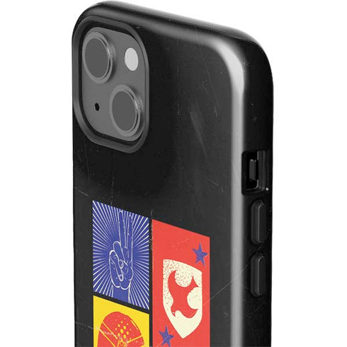 DC Comics Peacemaker Collage iPhone 14 Plus Impact Case