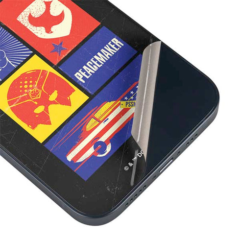 DC Comics Peacemaker Collage iPhone 14 Plus Skin