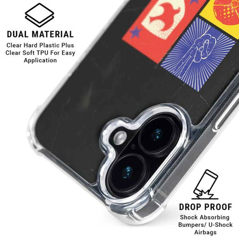 DC Comics Peacemaker Collage iPhone 16 MagSafe Case