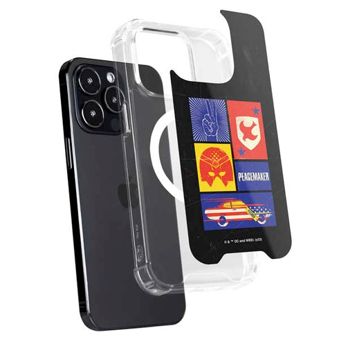 DC Comics Peacemaker Collage iPhone 16 Pro MagSafe Case