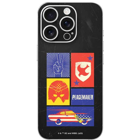 DC Comics Peacemaker Collage iPhone 16 Pro Skin