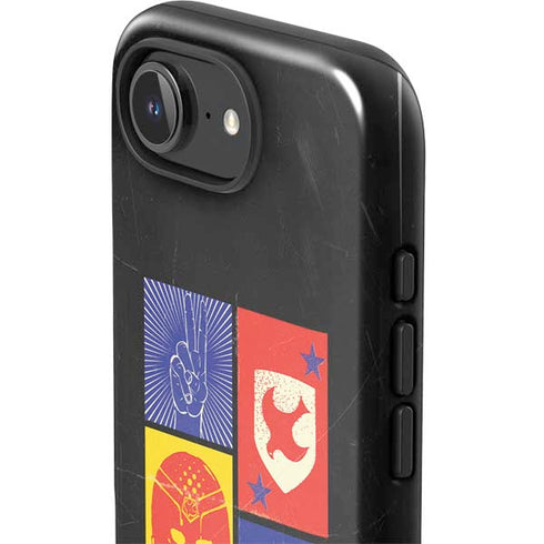 DC Comics Peacemaker Collage iPhone 16e Impact Case