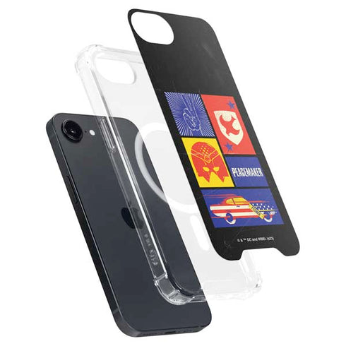 DC Comics Peacemaker Collage iPhone 16e MagSafe Case
