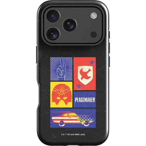 DC Comics Peacemaker Collage iPhone 18 Pro Max Impact Case
