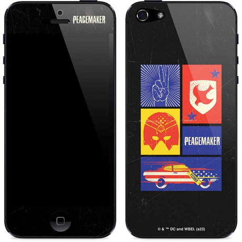 DC Comics Peacemaker Collage iPhone 5/5s/5SE Skin