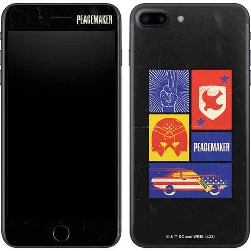 DC Comics Peacemaker Collage iPhone 7 Plus Skin