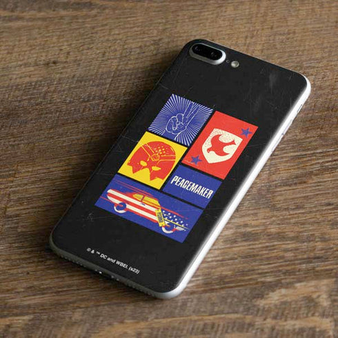 DC Comics Peacemaker Collage iPhone 8 Plus Skin