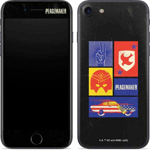 DC Comics Peacemaker Collage iPhone 8 Skin