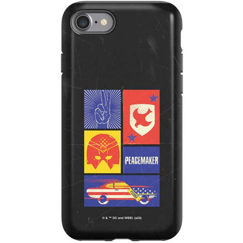 DC Comics Peacemaker Collage iPhone SE (2nd & 3rd Gen) Pro Case