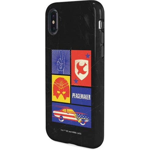 DC Comics Peacemaker Collage iPhone XS Pro Case