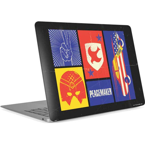 DC Comics Peacemaker Collage Apple MacBook Air Skin