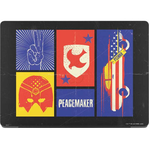 DC Comics Peacemaker Collage MacBook Pro 14in (2021-24) Skin