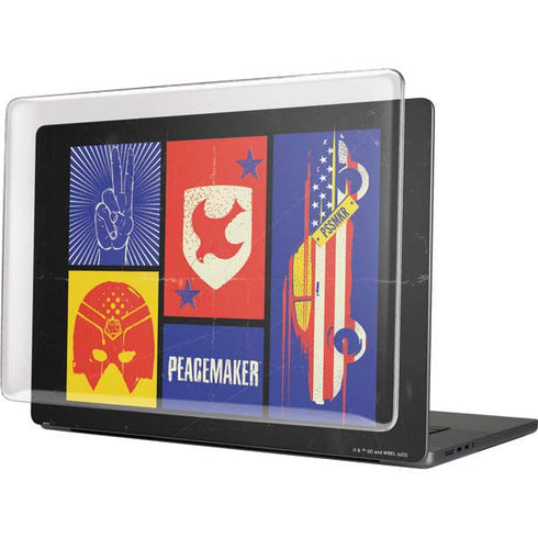 DC Comics Peacemaker Collage MacBook Pro 16in (2021-25) Case plus Skin