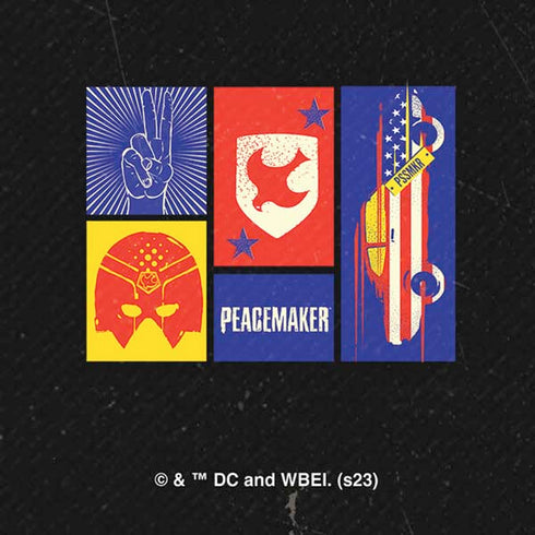 DC Comics Peacemaker Collage Moto E5 Play Skin