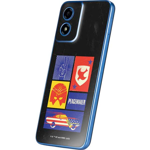 DC Comics Peacemaker Collage Moto G Play 4G (2024) Skin
