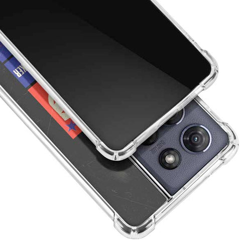 DC Comics Peacemaker Collage Moto G Play 5G (2025) Clear Case