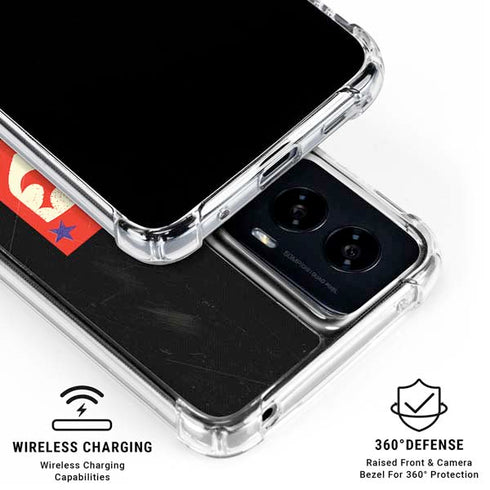 DC Comics Peacemaker Collage Moto G Power 5G (2024) Clear Case