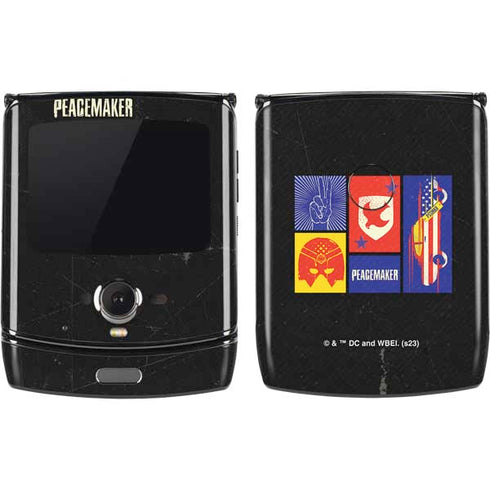 DC Comics Peacemaker Collage Motorola RAZR Skin