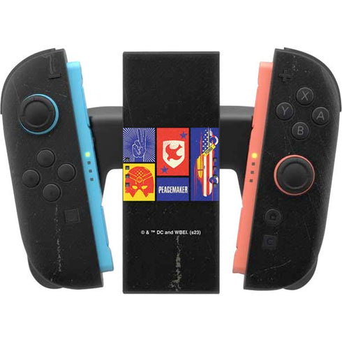 DC Comics Peacemaker Collage Nintendo Switch 2 (2025) Joy-Con Controller Skin