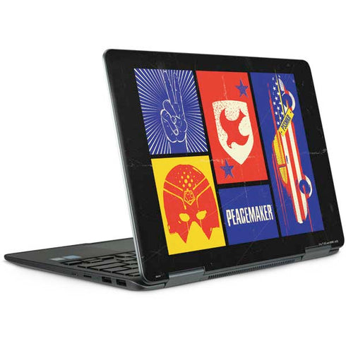 DC Comics Peacemaker Collage Notebook 9 Pro 13in (2017) Skin